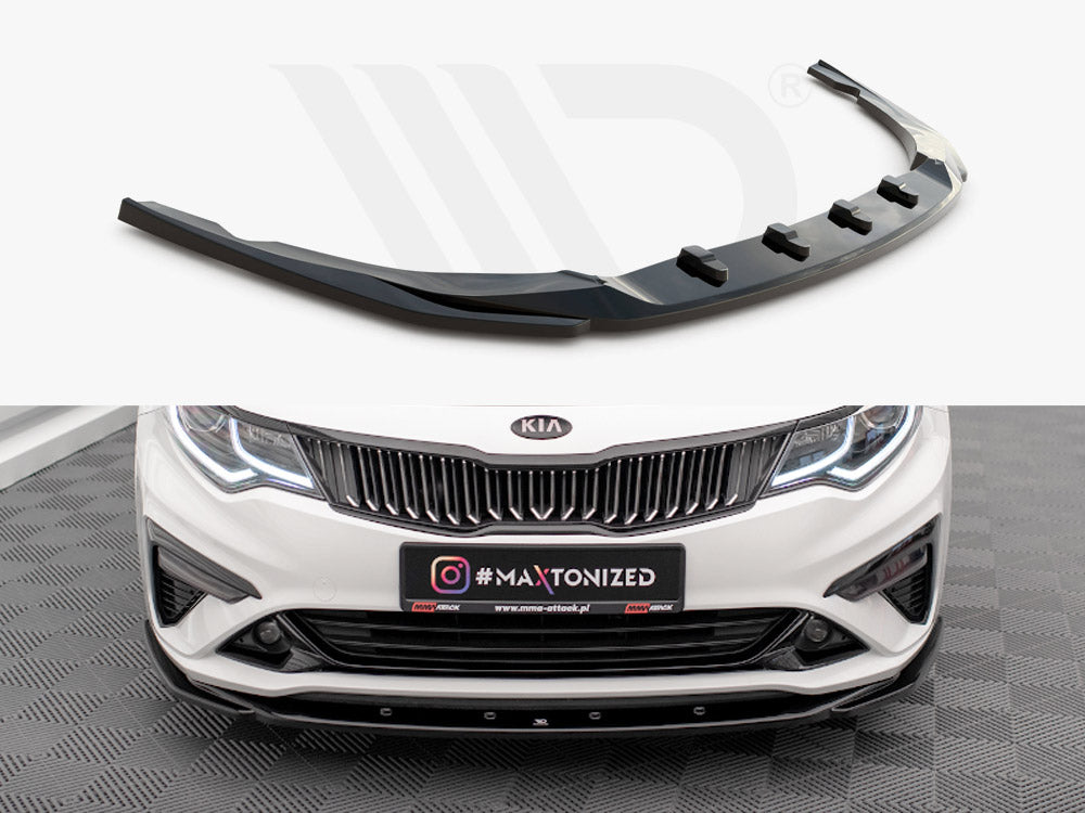 Maxton Design - FRONT SPLITTER V.2 KIA OPTIMA MK4 FACELIFT