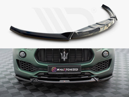 Maxton Design - FRONT SPLITTER V.1 MASERATI LEVANTE MK1