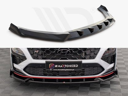 Maxton Design - FRONT SPLITTER V.1 HYUNDAI KONA N MK1