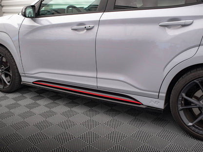 Maxton Design - SIDE SKIRTS DIFFUSERS V.1 HYUNDAI KONA N MK1