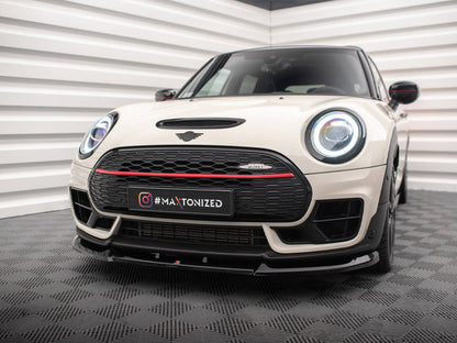 Maxton Design - FRONT SPLITTER V.1 MINI COOPER CLUBMAN JOHN COOPER WORKS F54 FACELIFT