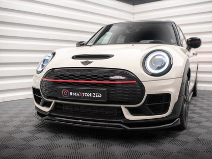Maxton Design - FRONT SPLITTER V.2 MINI COOPER CLUBMAN JOHN COOPER WORKS F54 FACELIFT