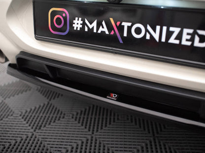 Maxton Design - CENTRAL REAR SPLITTER MINI COOPER CLUBMAN JOHN COOPER WORKS F54 FACELIFT