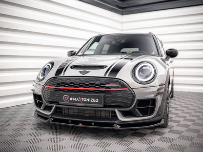 Maxton Design - FRONT SPLITTER V.3 MINI COOPER CLUBMAN JOHN COOPER WORKS F54