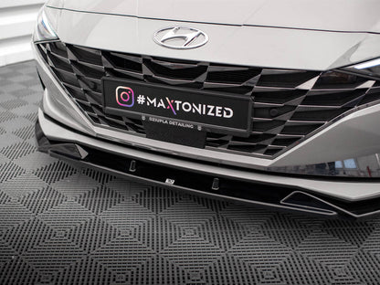 Maxton Design - FRONT SPLITTER HYUNDAI ELANTRA MK7