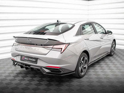Maxton Design -REAR SPLITTER (VERTICAL BARS) HYUNDAI ELANTRA MK7