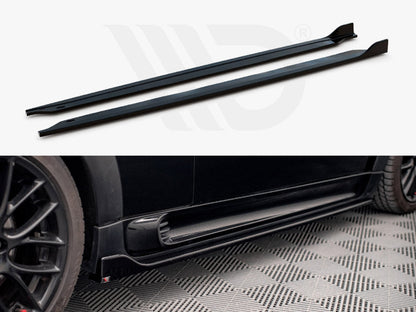 Maxton Design - SIDE SKIRTS DIFFUSERS V.2 MINI COOPER JOHN COOPER WORKS R56