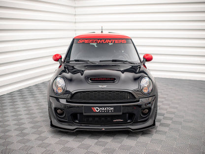 Maxton Design - FRONT SPLITTER V.2 MINI COOPER JOHN COOPER WORKS R56