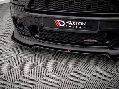 Maxton Design - FRONT SPLITTER V.2 MINI COOPER JOHN COOPER WORKS R56