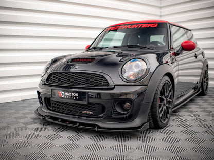 Maxton Design - FRONT SPLITTER V.3 MINI COOPER JOHN COOPER WORKS R56