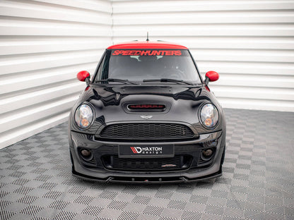 Maxton Design - FRONT SPLITTER V.3 MINI COOPER JOHN COOPER WORKS R56