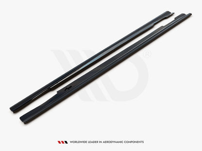 Maxton Design - SIDE SKIRTS DIFFUSERS MERCEDES-BENZ E63 AMG SEDAN W212 FACELIFT (2012-2014)