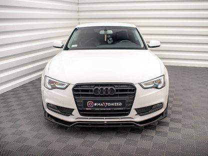 Maxton Design - FRONT SPLITTER V.2 AUDI A5 COUPE / SPORTBACK 8T FACELIFT