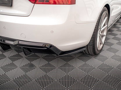 Maxton Design - REAR SIDE SPLITTERS AUDI A5 COUPE 8T FACELIFT