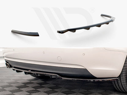 Maxton Design - CENTRAL REAR SPLITTER (VERTICAL BARS) AUDI A5 COUPE 8T FACELIFT
