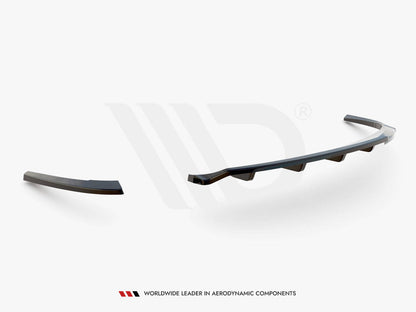 Maxton Design - CENTRAL REAR SPLITTER (VERTICAL BARS) AUDI A5 COUPE 8T FACELIFT