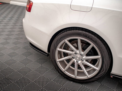 Maxton Design - CENTRAL REAR SPLITTER (VERTICAL BARS) AUDI A5 COUPE 8T FACELIFT