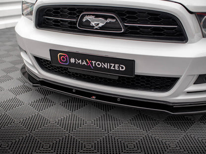 Maxton Design - FRONT SPLITTER FORD MUSTANG MK5 FACELIFT