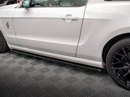 Maxton Design - SIDE SKIRTS DIFFUSERS FORD MUSTANG MK5 FACELIFT