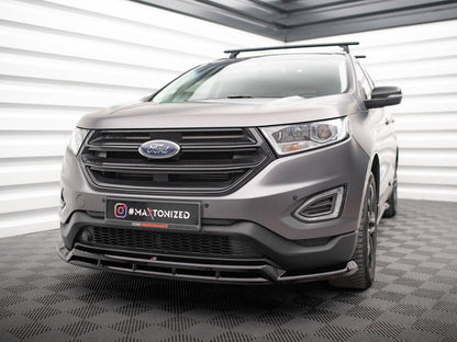 Maxton Design - FRONT SPLITTER FORD EDGE MK2