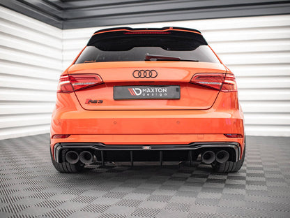 Maxton Design - Rear Valance + Milltek Sport Non-Resonated Exhaust Audi RS3 Sportback 8V Facelift