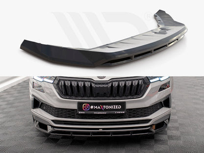 Maxton Design - FRONT SPLITTER SKODA KAROQ SPORTLINE MK1 FACELIFT