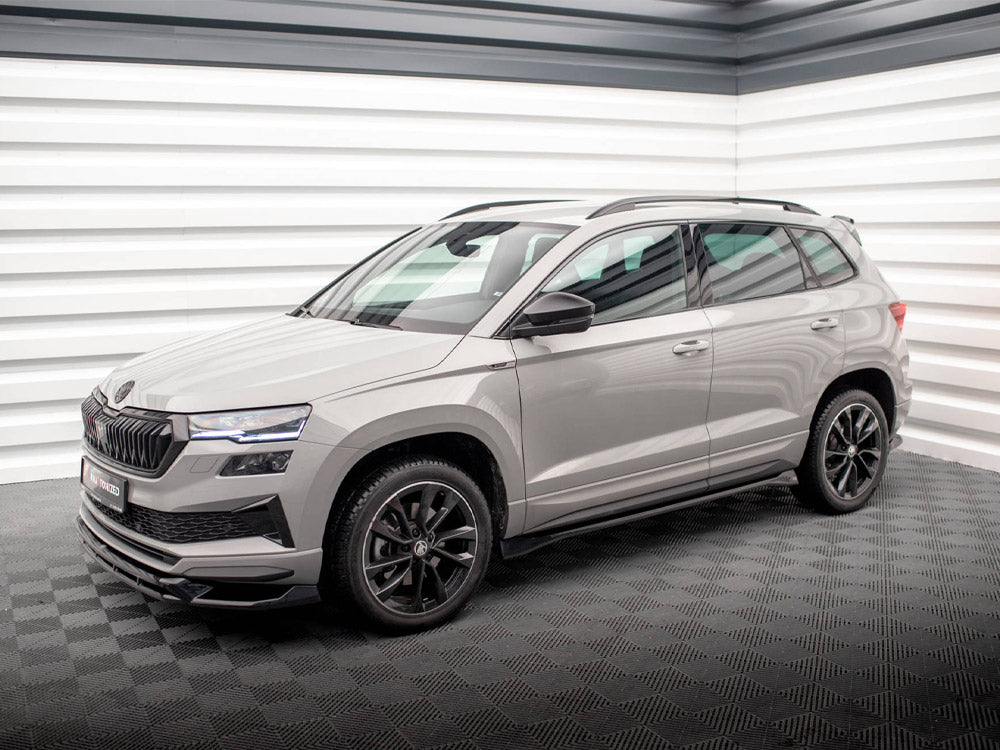 Maxton Design - SIDE SKIRTS DIFFUSERS SKODA KAROQ SPORTLINE MK1