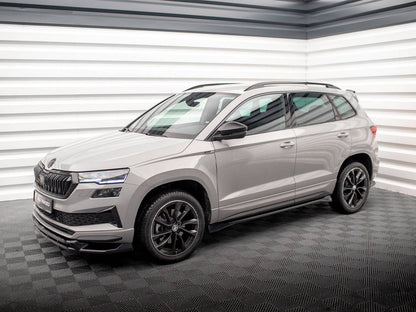 Maxton Design - SIDE SKIRTS DIFFUSERS SKODA KAROQ SPORTLINE MK1