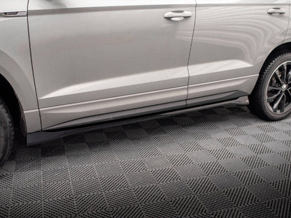 Maxton Design - SIDE SKIRTS DIFFUSERS SKODA KAROQ SPORTLINE MK1