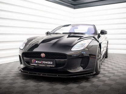 Maxton Design - FRONT SPLITTER V.1 JAGUAR F-TYPE MK1 FACELIFT