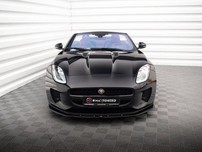 Maxton Design - FRONT SPLITTER V.1 JAGUAR F-TYPE MK1 FACELIFT