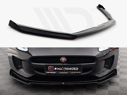 Maxton Design - FRONT SPLITTER V.2 JAGUAR F-TYPE MK1 FACELIFT