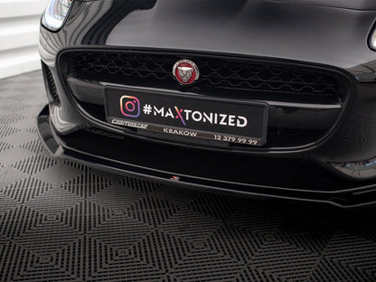 Maxton Design - FRONT SPLITTER V.2 JAGUAR F-TYPE MK1 FACELIFT