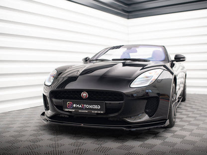Maxton Design - FRONT SPLITTER V.2 JAGUAR F-TYPE MK1 FACELIFT