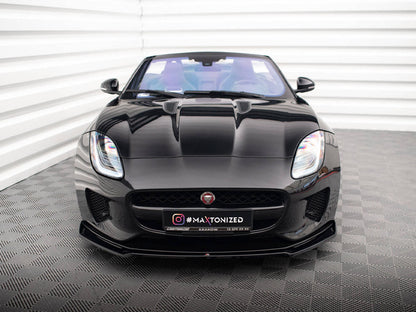 Maxton Design - FRONT SPLITTER V.2 JAGUAR F-TYPE MK1 FACELIFT