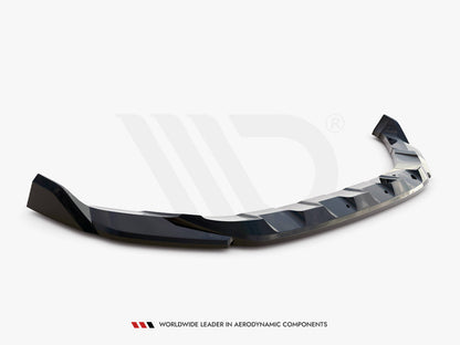 Maxton Design - FRONT SPLITTER V.2 VOLKSWAGEN T-ROC R MK1 FACELIFT (2021-)