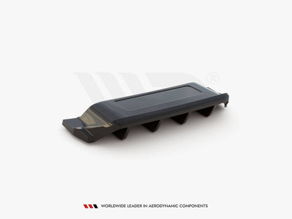Maxton Design - CENTRAL REAR SPLITTER (VERTICAL BARS) VOLKSWAGEN T-ROC R MK1 FACELIFT (2021-)