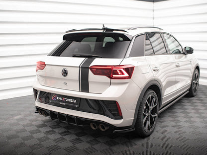 Maxton Design - STREET PRO REAR DIFFUSER VOLKSWAGEN T-ROC R MK1 FACELIFT