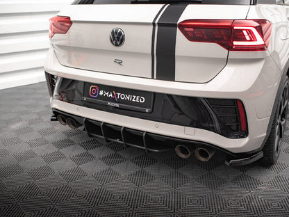 Maxton Design - STREET PRO REAR DIFFUSER VOLKSWAGEN T-ROC R MK1 FACELIFT