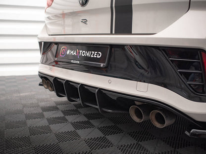 Maxton Design - STREET PRO REAR DIFFUSER VOLKSWAGEN T-ROC R MK1 FACELIFT