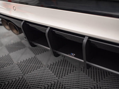 Maxton Design - STREET PRO REAR DIFFUSER VOLKSWAGEN T-ROC R MK1 FACELIFT