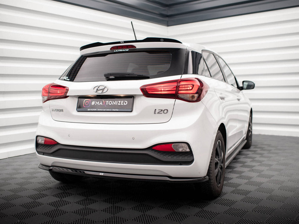Maxton Design - CENTRAL REAR SPLITTER HYUNDAI I20 MK2 FACELIFT