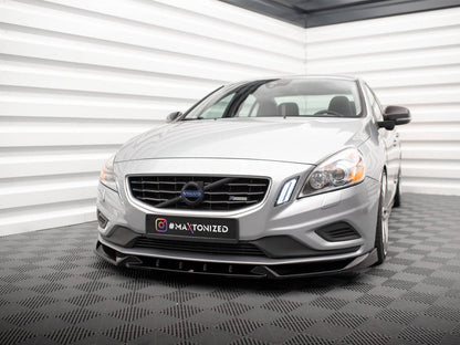Maxton Design - FRONT SPLITTER FRONT SPLITTER V.1 VOLVO S60 R-DESIGN MK2