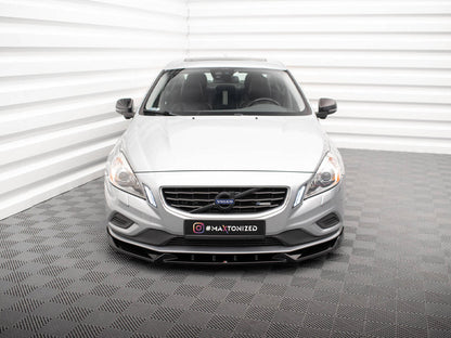 Maxton Design - FRONT SPLITTER FRONT SPLITTER V.1 VOLVO S60 R-DESIGN MK2