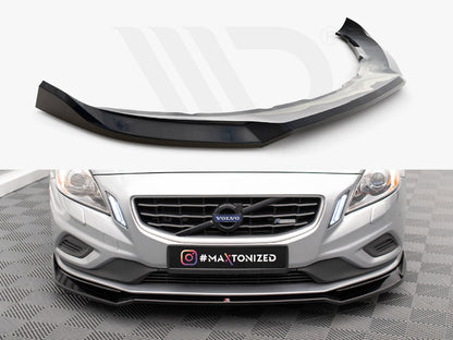 Maxton Design - FRONT SPLITTER FRONT SPLITTER V.2 VOLVO S60 R-DESIGN MK2