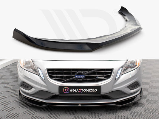 Maxton Design - FRONT SPLITTER FRONT SPLITTER V.2 VOLVO S60 R-DESIGN MK2