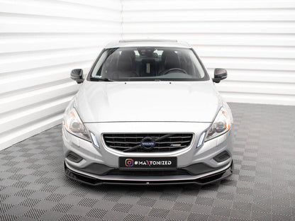 Maxton Design - FRONT SPLITTER FRONT SPLITTER V.2 VOLVO S60 R-DESIGN MK2