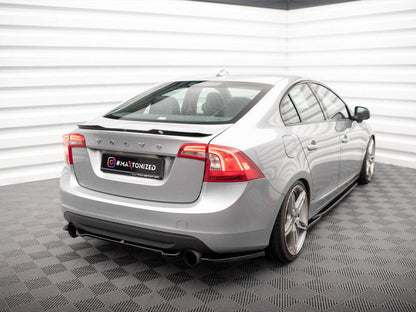 Maxton Design - REAR SIDE SPLITTERS VOLVO S60 R-DESIGN MK2