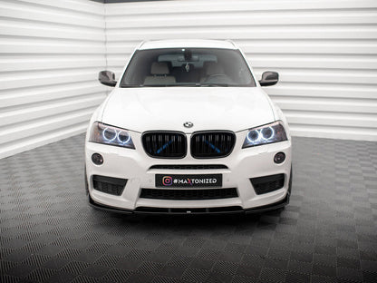 Maxton Design - FRONT SPLITTER BMW X3 M-PACK F25