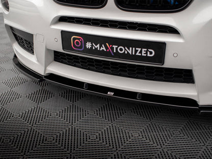 Maxton Design - FRONT SPLITTER BMW X3 M-PACK F25